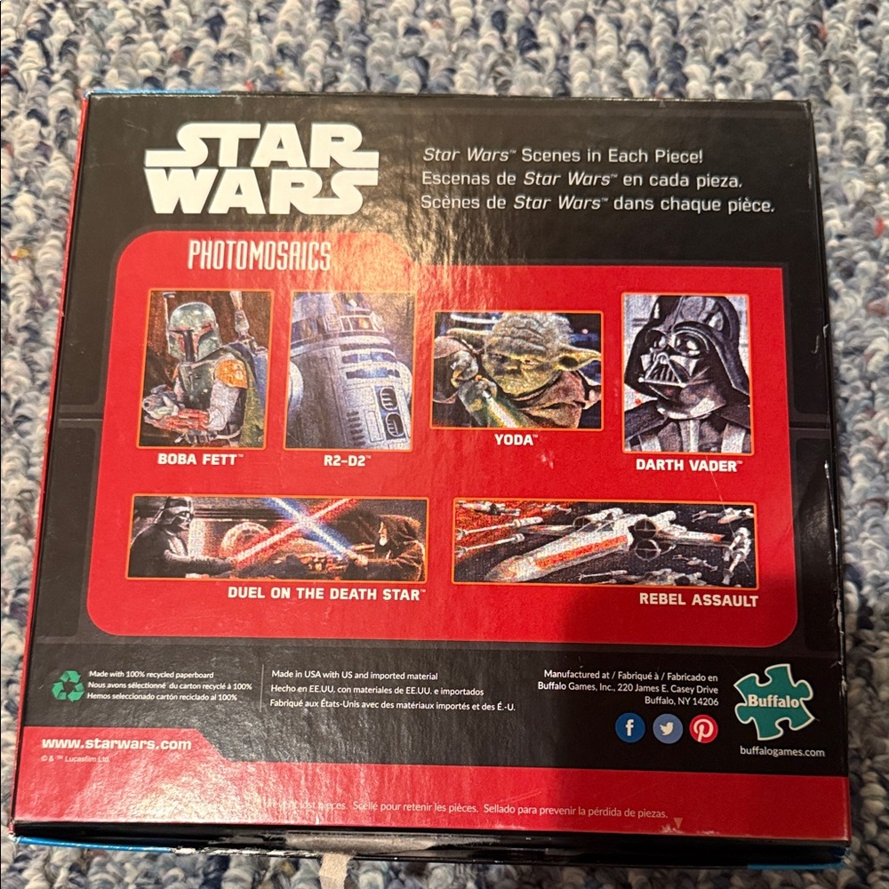Buffalo David Bitton Star Wars C-3PO & R2-D2 1000 PC Puzzle - Picture 5 of 5